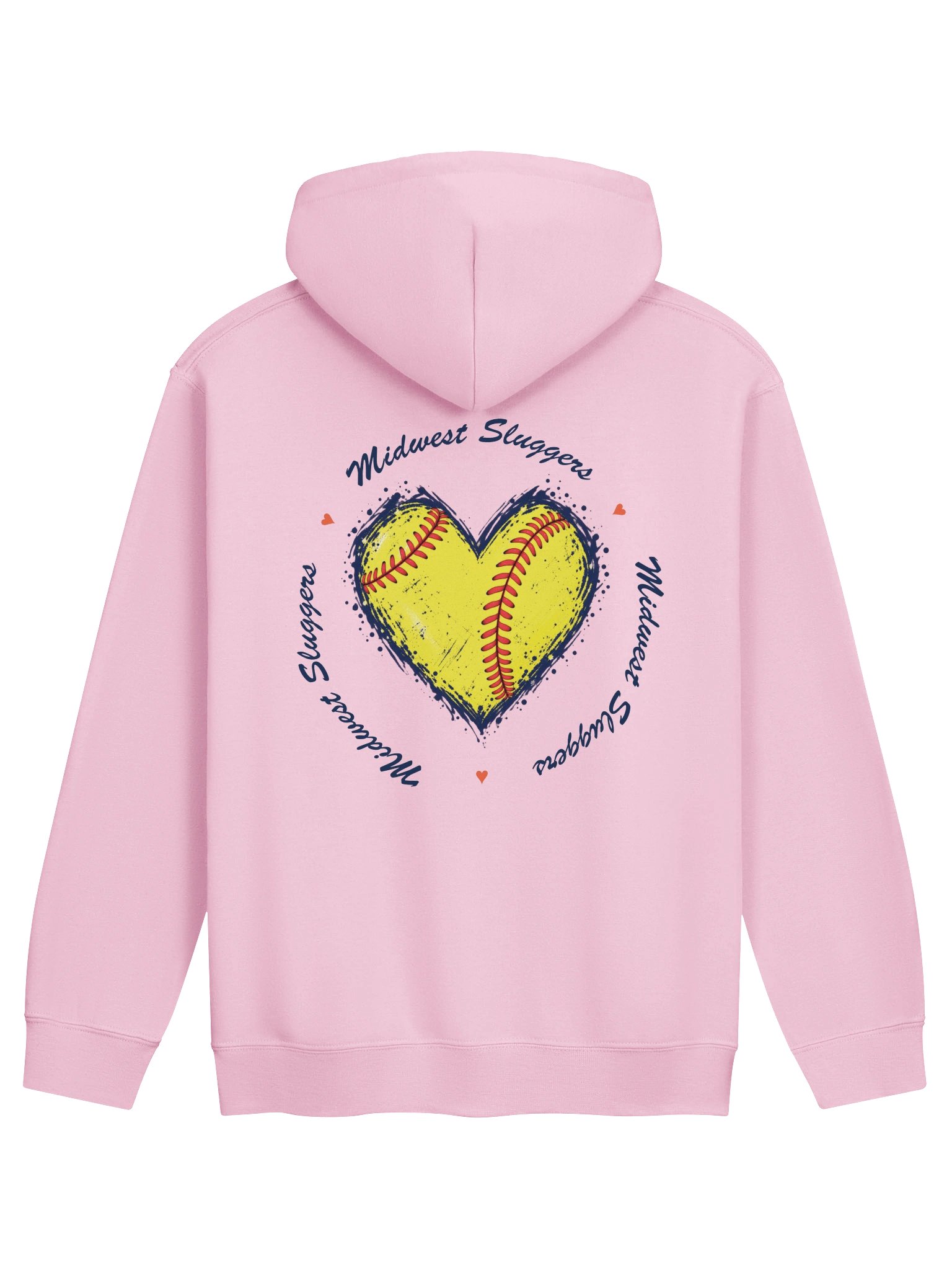 Sluggers Heart Unisex Hoodie product image (3)