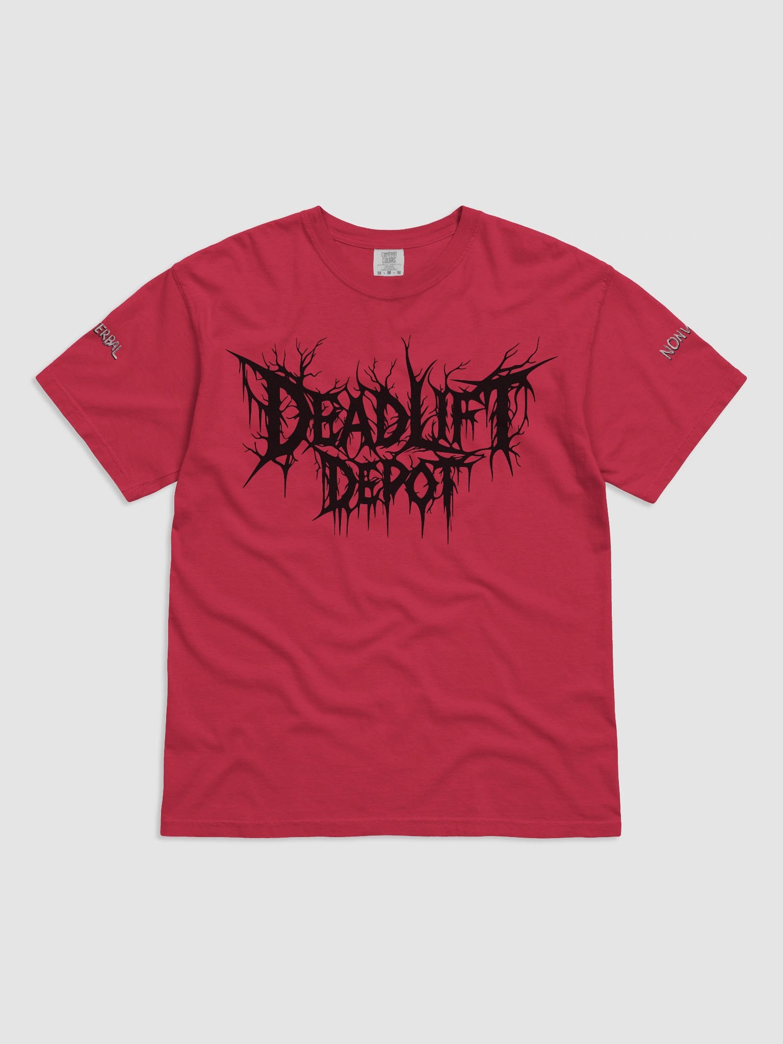Deluxe "DON’T TALK 2 ME" back-printed t-shirt. product image (1)