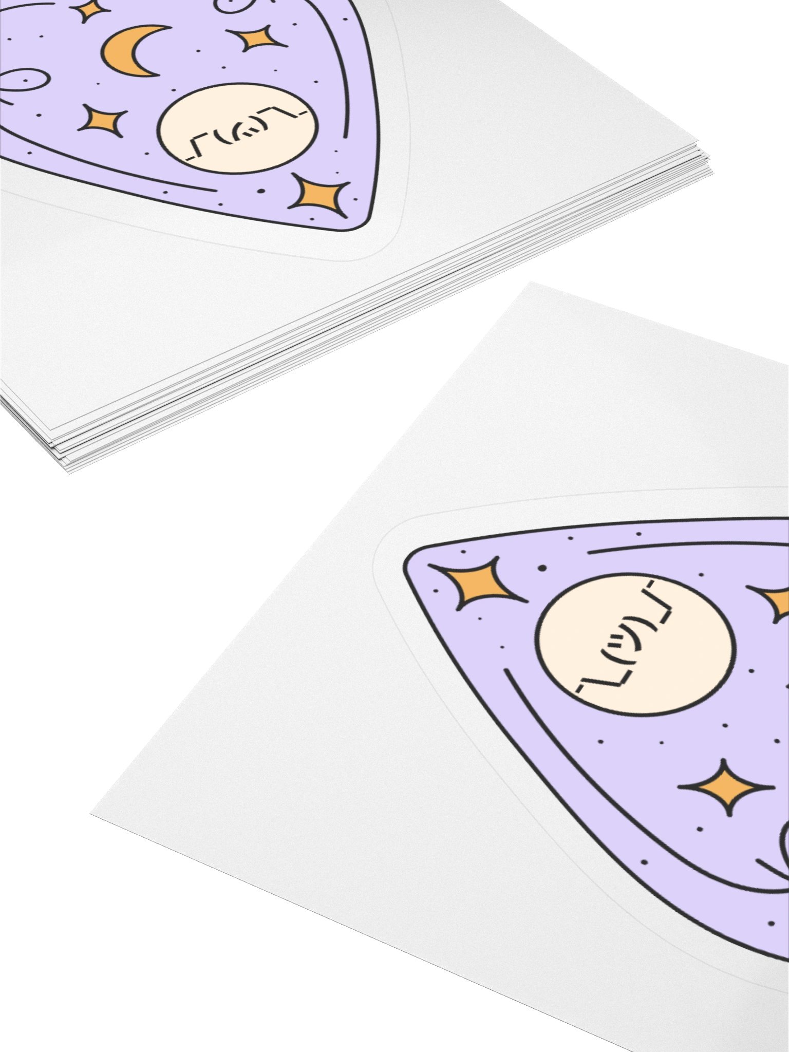 Shrug Ouija Board Response Sticker product image (4)