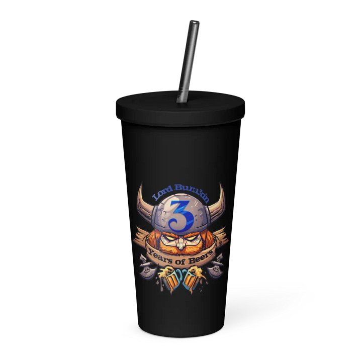3 years affiliation tumbler with straw product image (1)