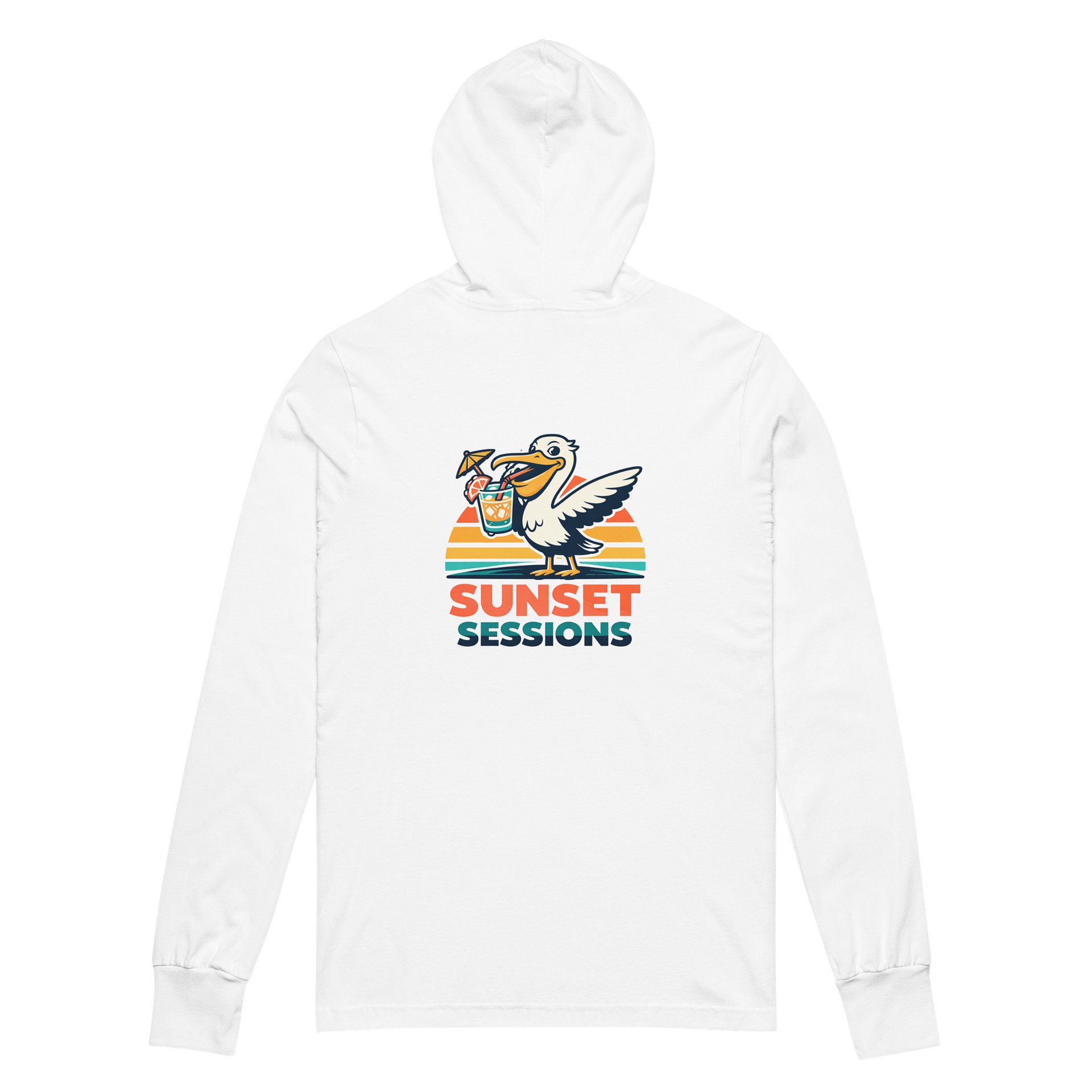 Sunset Sessions Pelican Hooded T-Shirt product image (15)