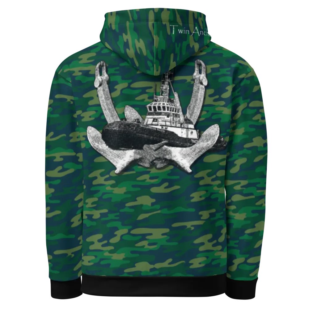 2 Anchor & Marco Tug (Teal) – Performance Marine Wear | Twin Anchor Apparel North Current Line product image (4)