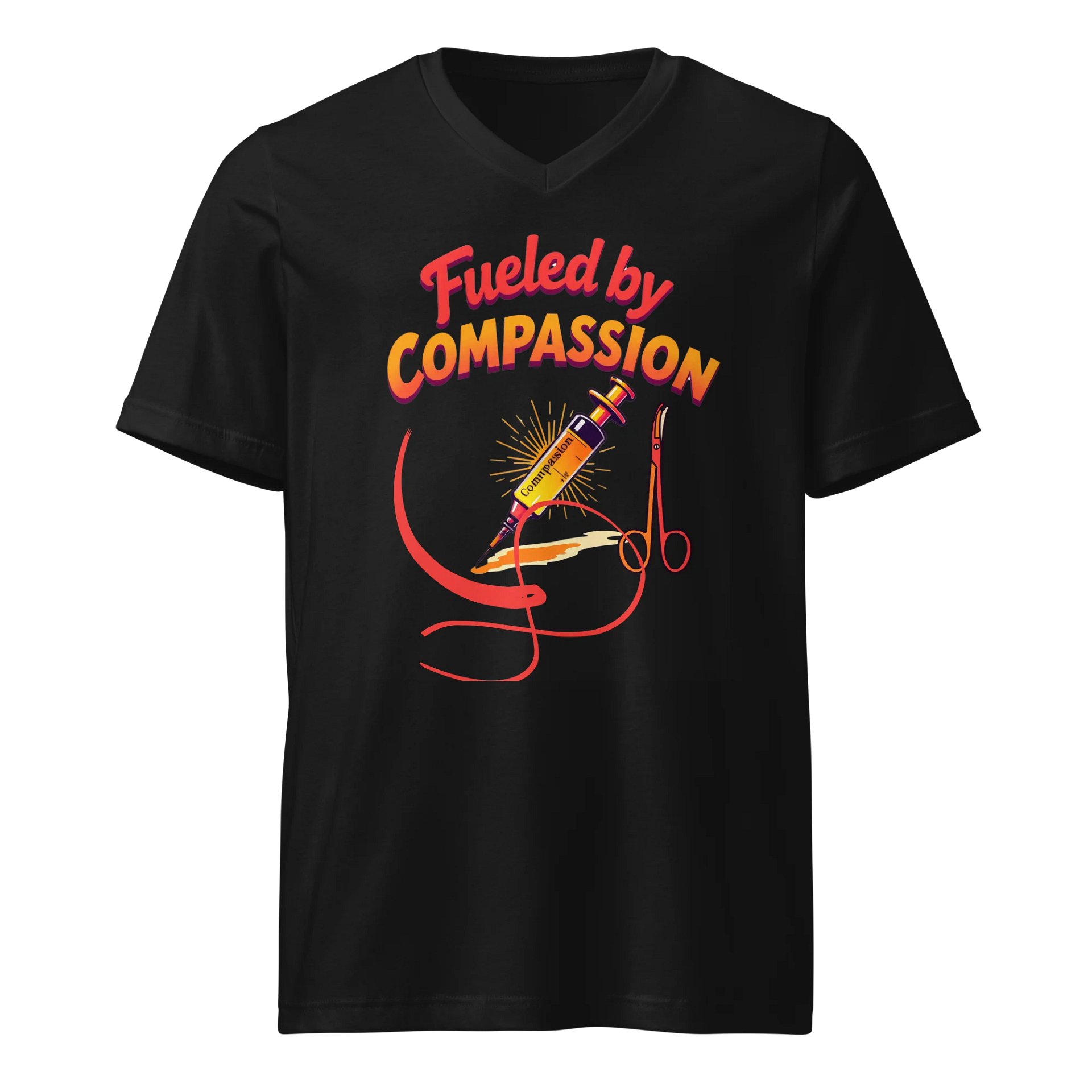 Fueled by Compassion V-Neck Tee product image (1)