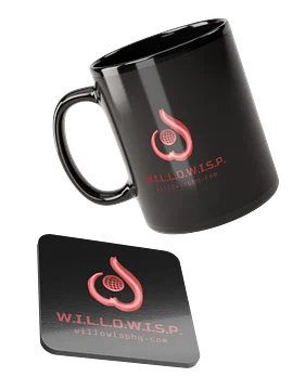 Intern Mug and Coaster (black)