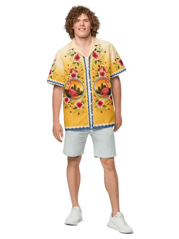GTA VI Jason Flamingo Hawaiian Shirt - Ultimate Edition product image (1)