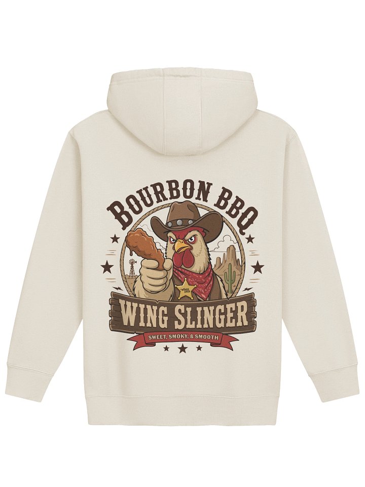 Limited Time - Bourbon BBQ Hoodie - Wing Slinger product image (1)