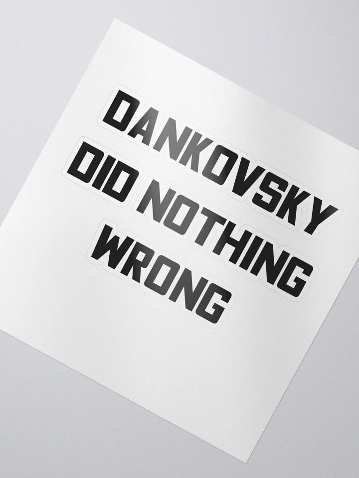 Dankovsky Defence Sticker product image (2)