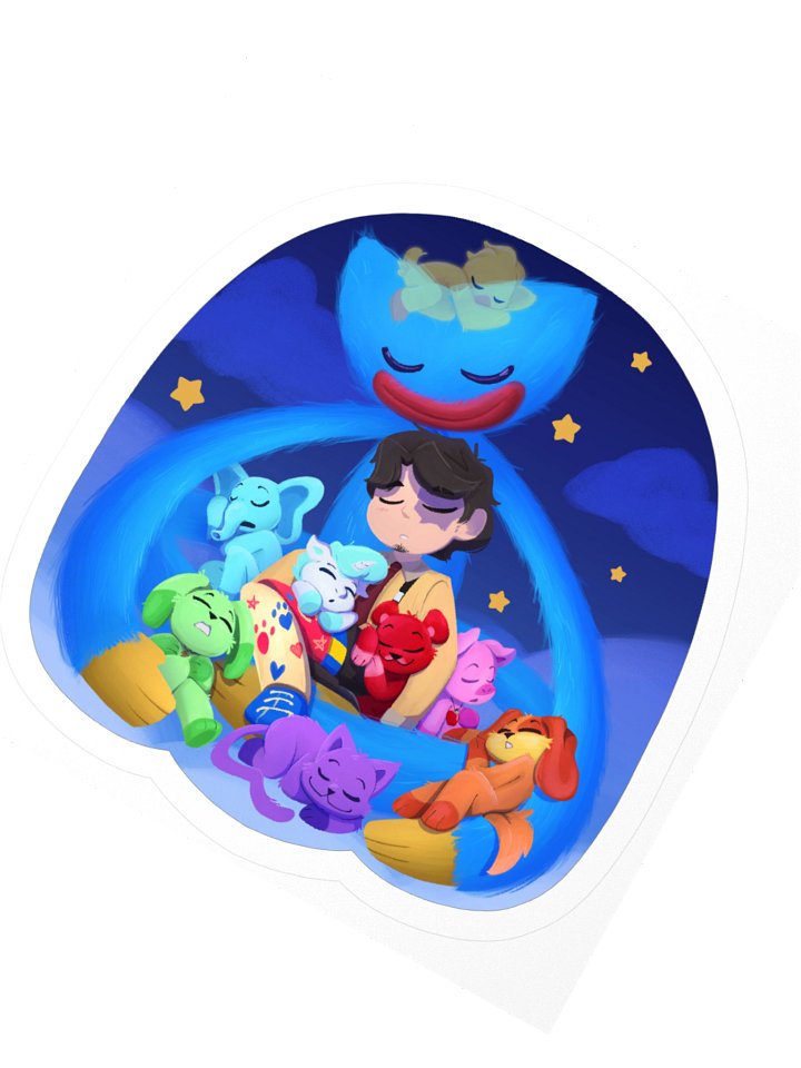 Threads of Hope: Sleepytime Sticker product image (2)