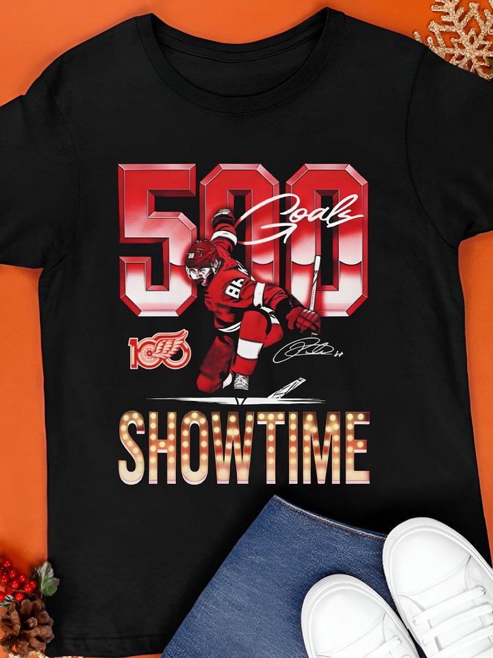 Patrick Kane Detroit 500 Goals Showtime Shirt product image (1)