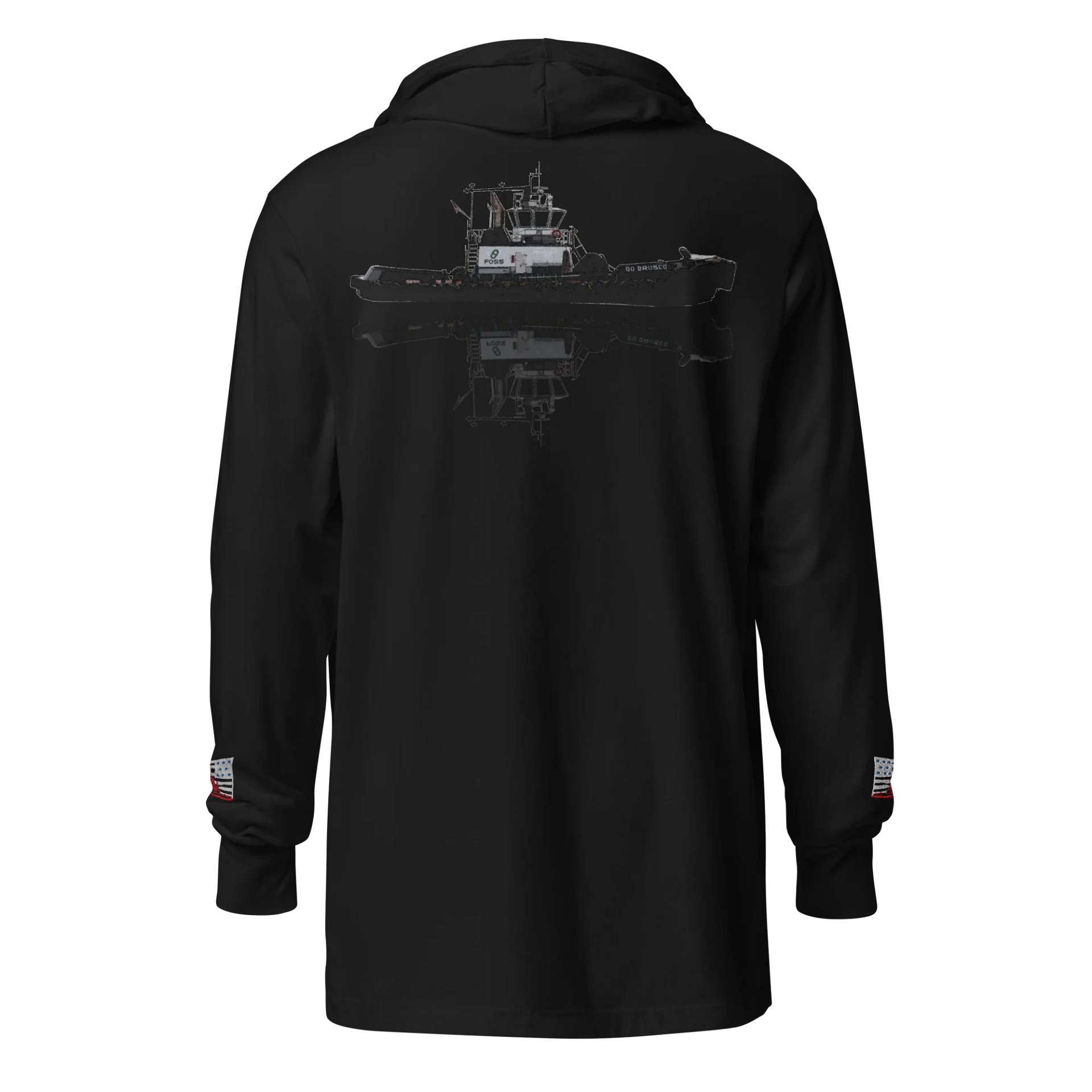 Tug BO Brusco & Reflection – Maritime Heritage | Twin Anchor Apparel Engine Room Line product image (1)