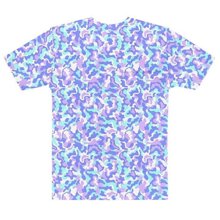 Colorful Camouflage Men’s Crew Neck T-Shirt product image (2)