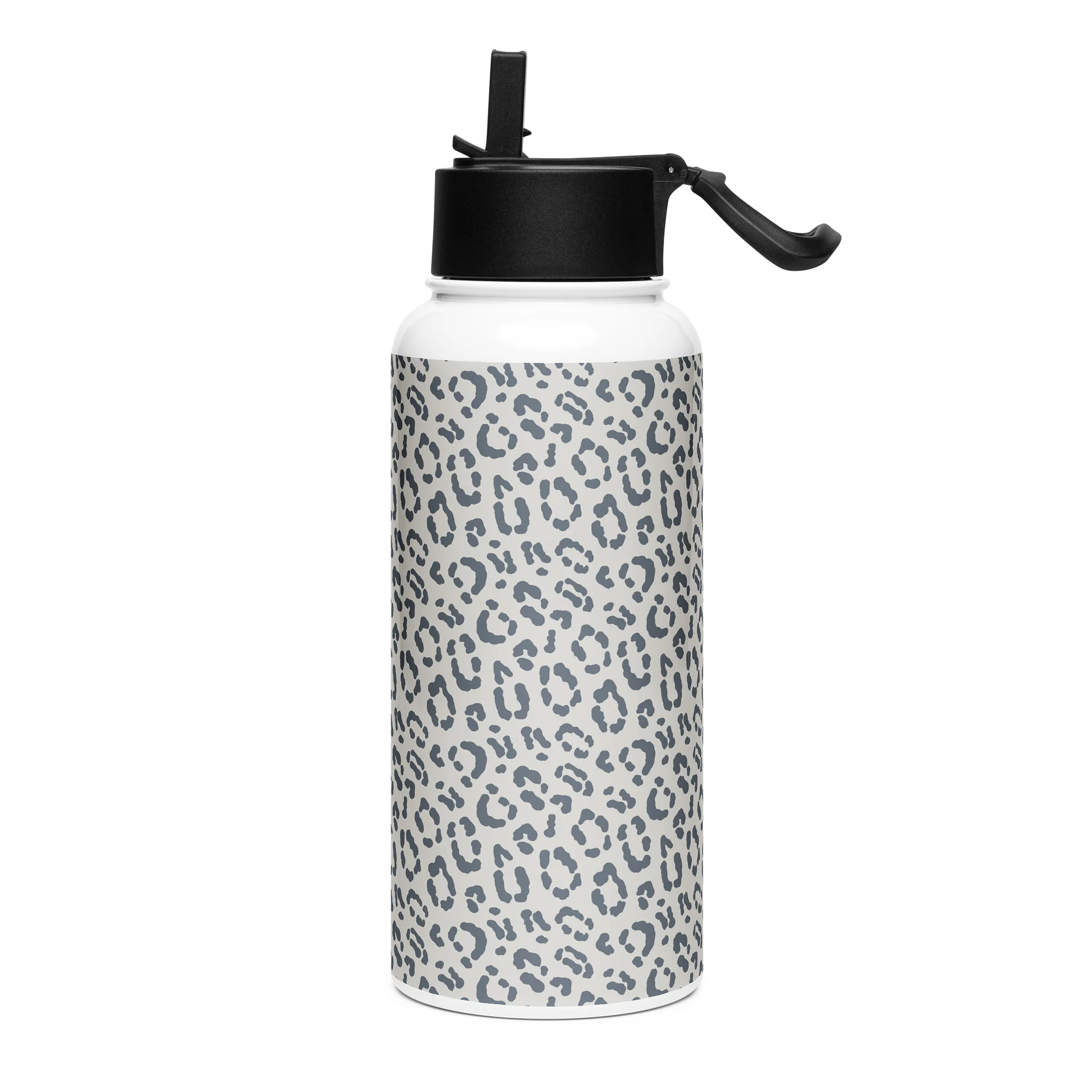 Bold Leopard Print Stainless Steel Water Bottle product image (3)