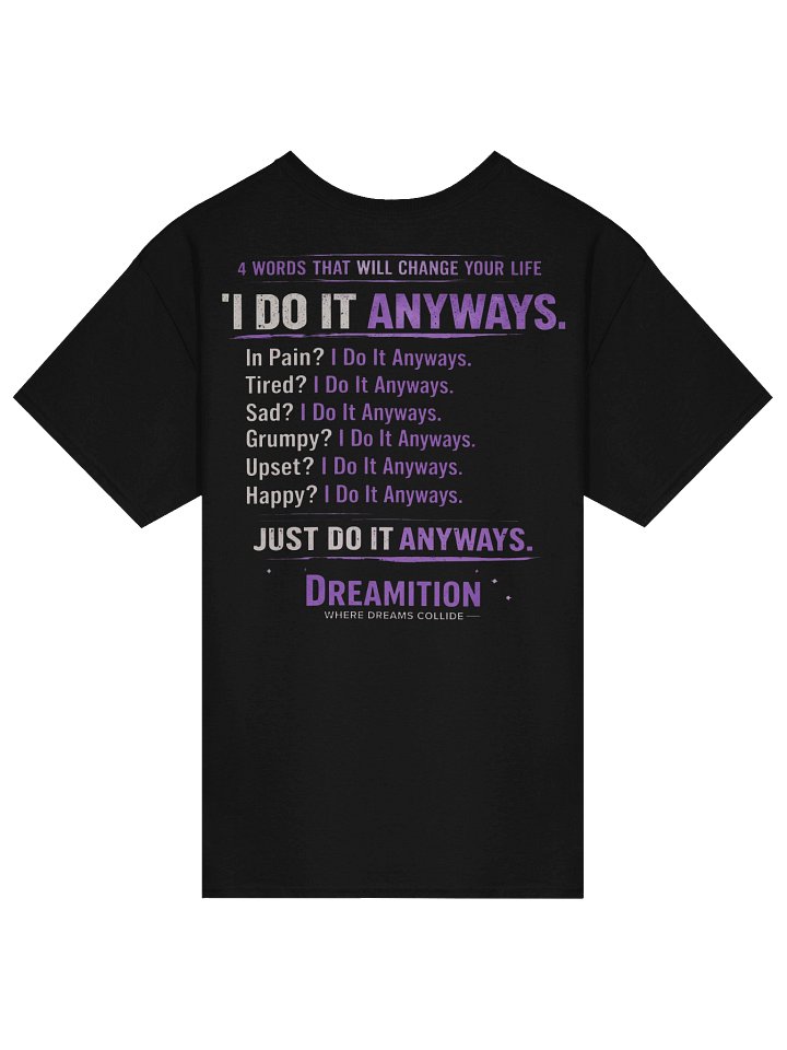 Do it anyways - Shirt product image (1)