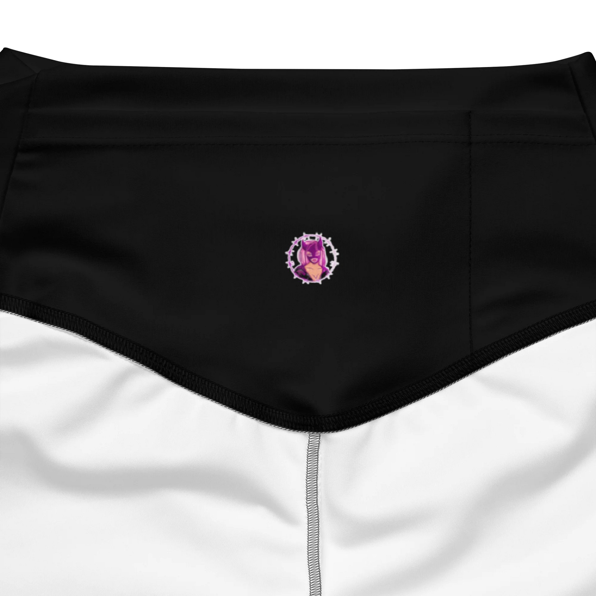 Goth Girl Flare Leggings (Recycled Polyester) product image (9)