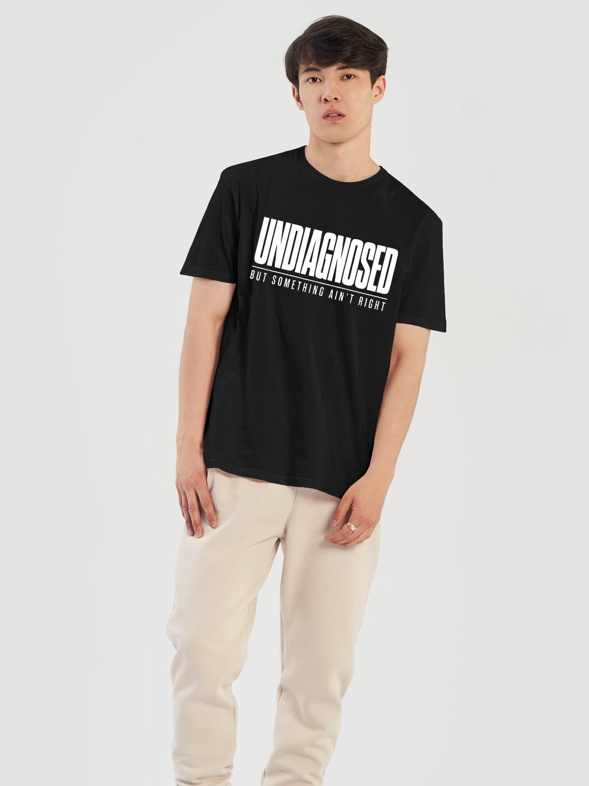 Undiagnosed Bold Statement Unisex Softstyle T-Shirt product image (2)