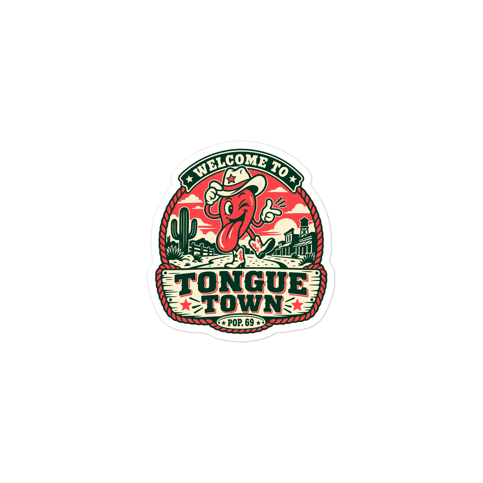 Proof of Residency — 3-inch Die-Cut Sticker product image (1)