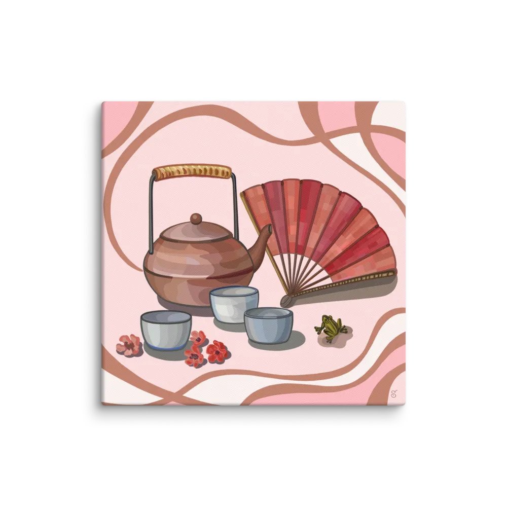 Tranquil Tea Time Canvas Set - Coffee Shop No. 8 product image (1)
