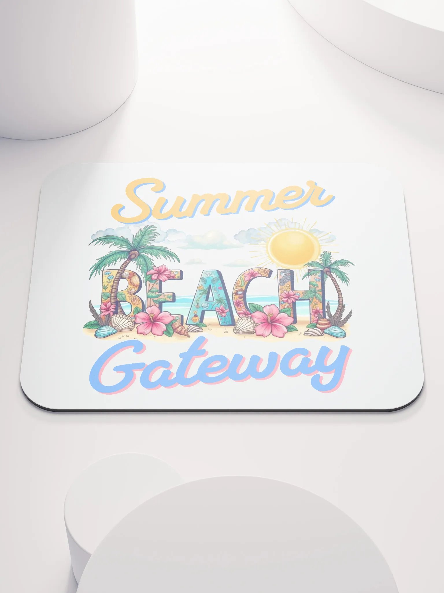 Summer Gateway Beach Mouse Pad product image (2)