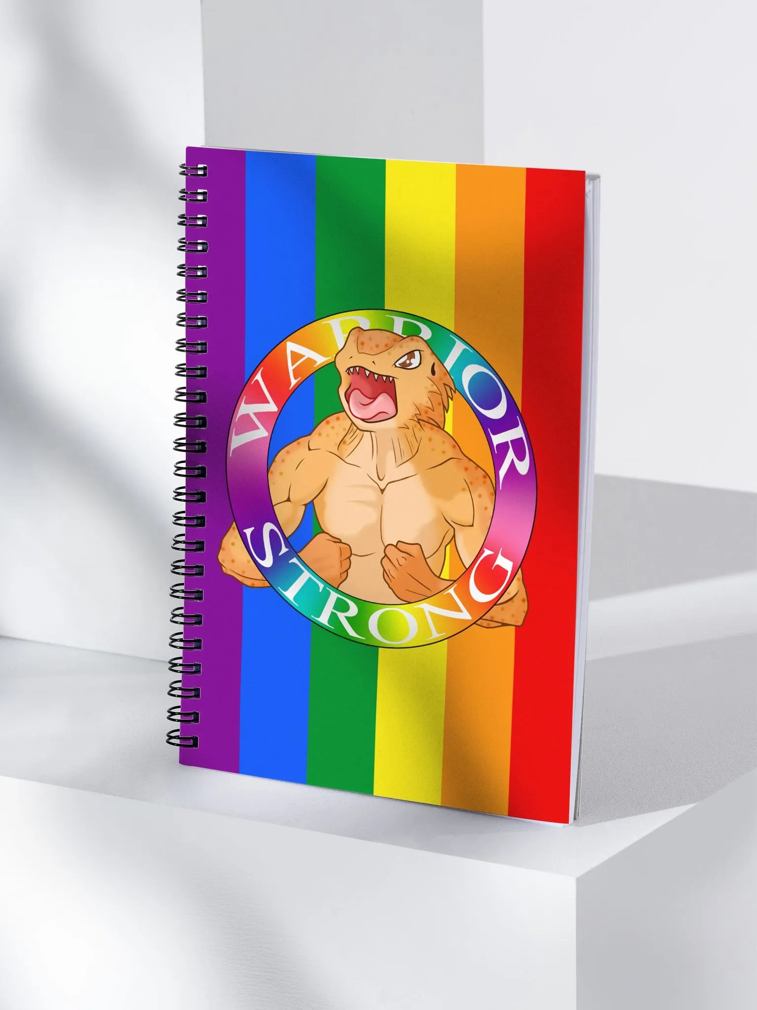 Warrior PRIDE Warrior STRONG Spiral Notebook product image (4)