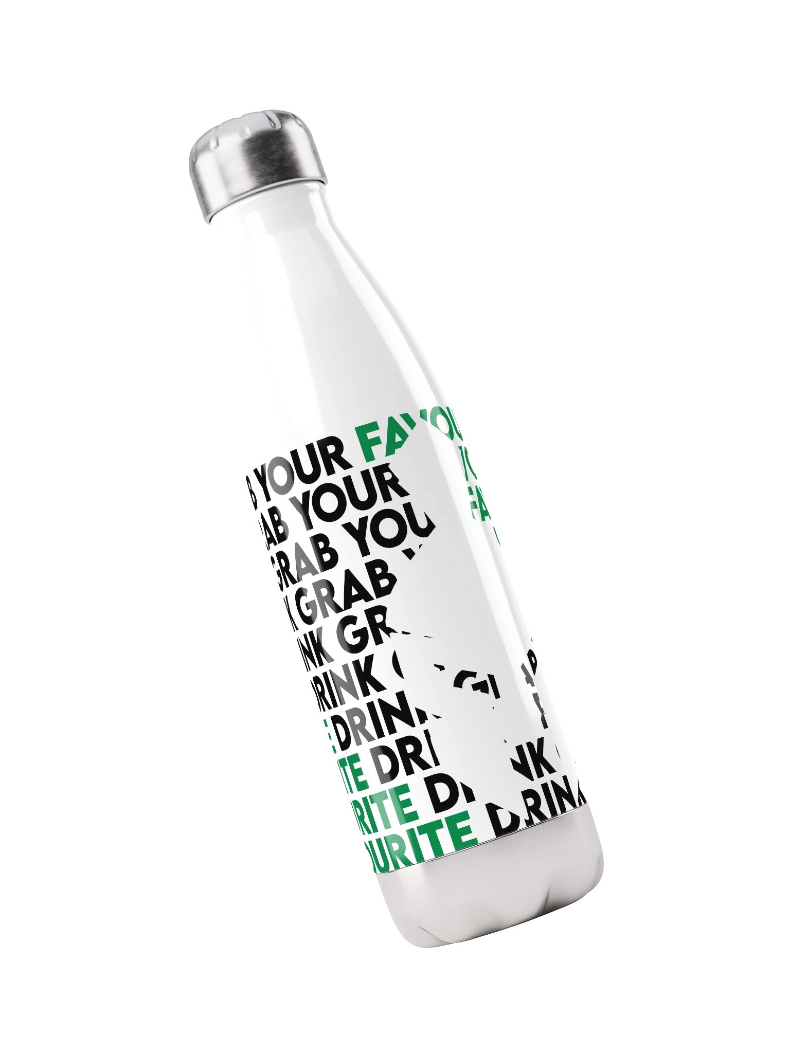 Stainless Steel Bottle Favourite Drink Logo Cutout product image (4)