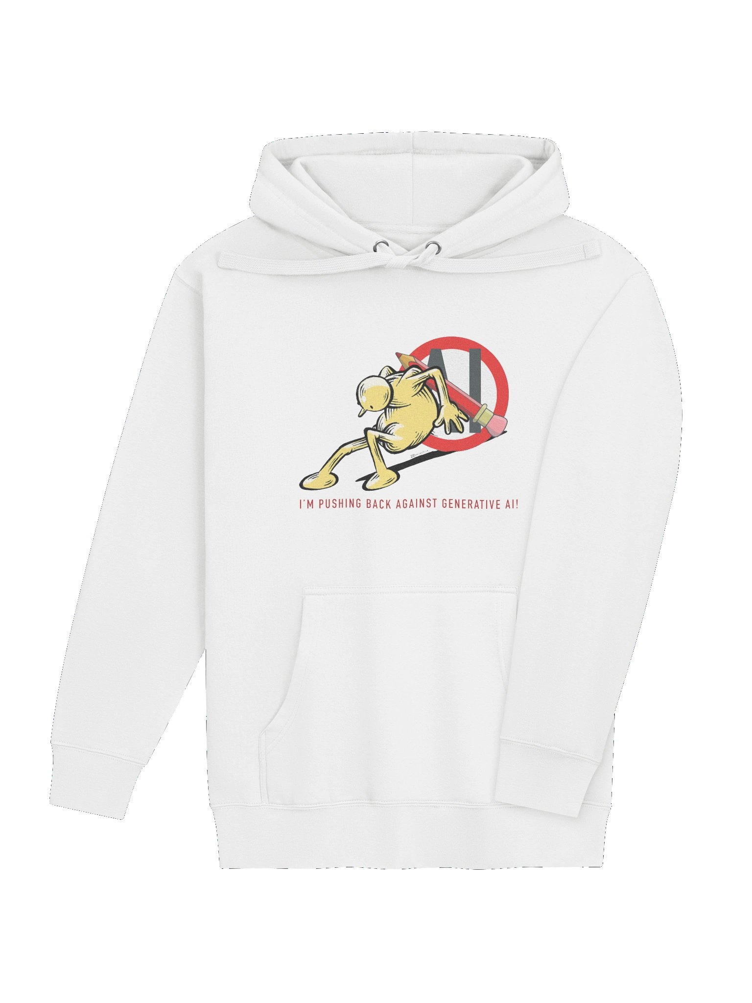 'Push Back' hoodie. product image (4)