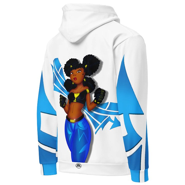 Tough Girl Confident Puffs Unisex Hoodie product image (2)