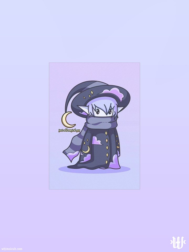 Night Wizard Print product image (1)