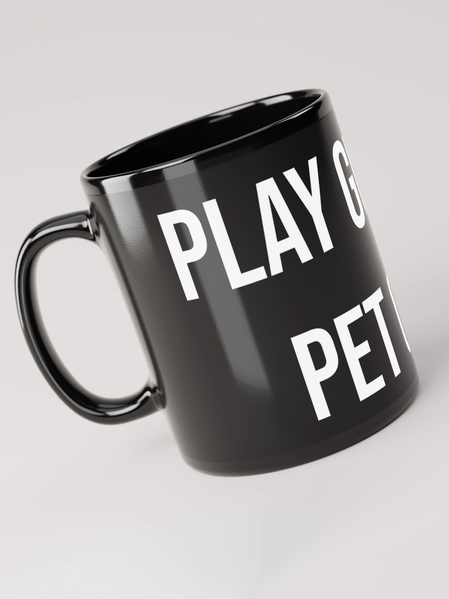 "Play Guitars, Pet Cats" Mug product image (5)