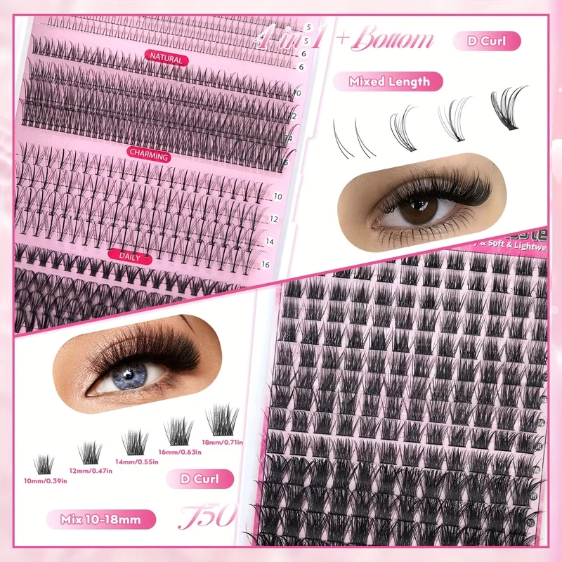 Mega DIY Lash Extension Cluster Kit product image (3)