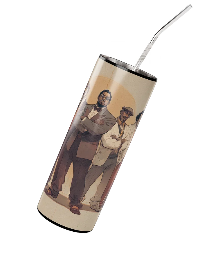 Vintage Gentlemen Stainless Steel Tumbler product image (2)