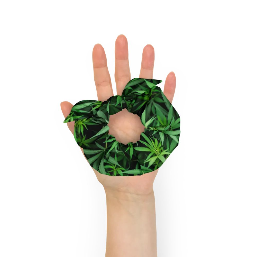 Green Dream All-Over Scrunchie product image (6)