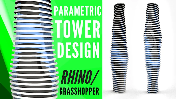 Aqua Towers Parametric Design Grasshopper Rhino Files Download product image (2)