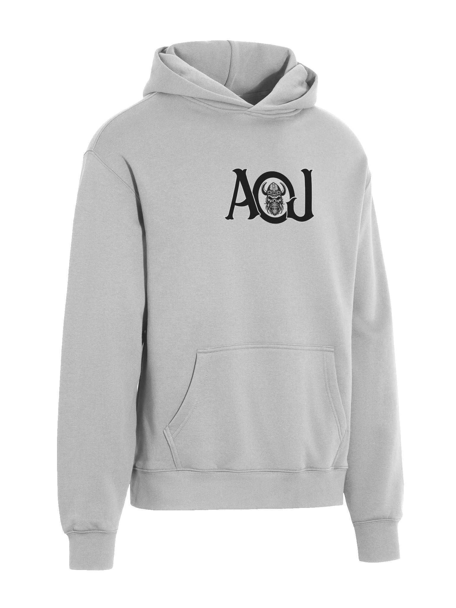 AOJ Gray Pullover Hoodie product image (4)