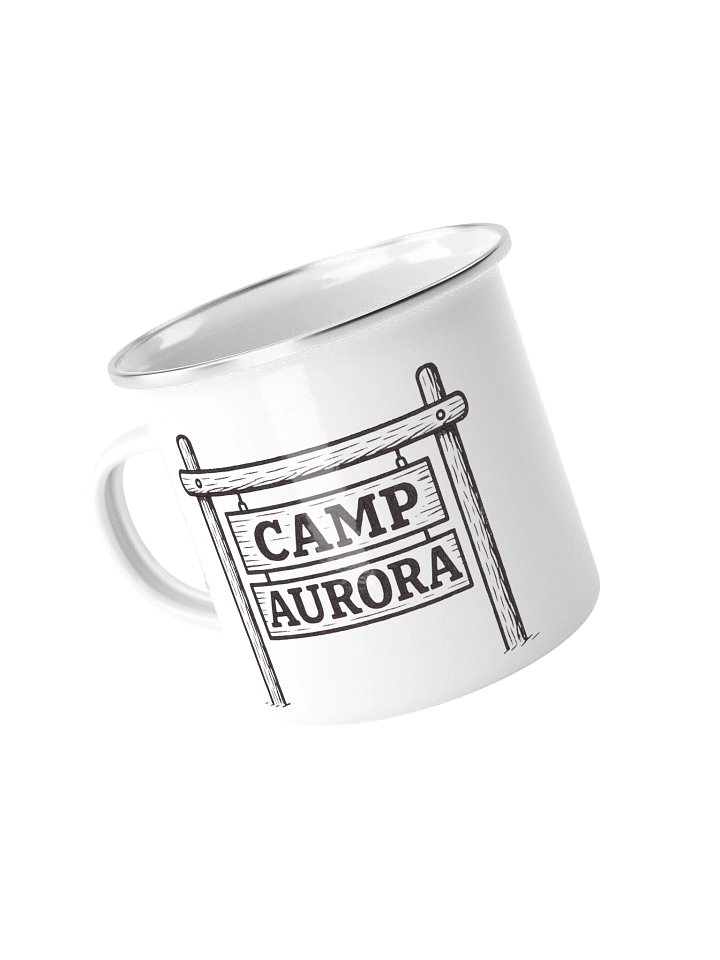 Camp Aurora Enamel Mug product image (1)