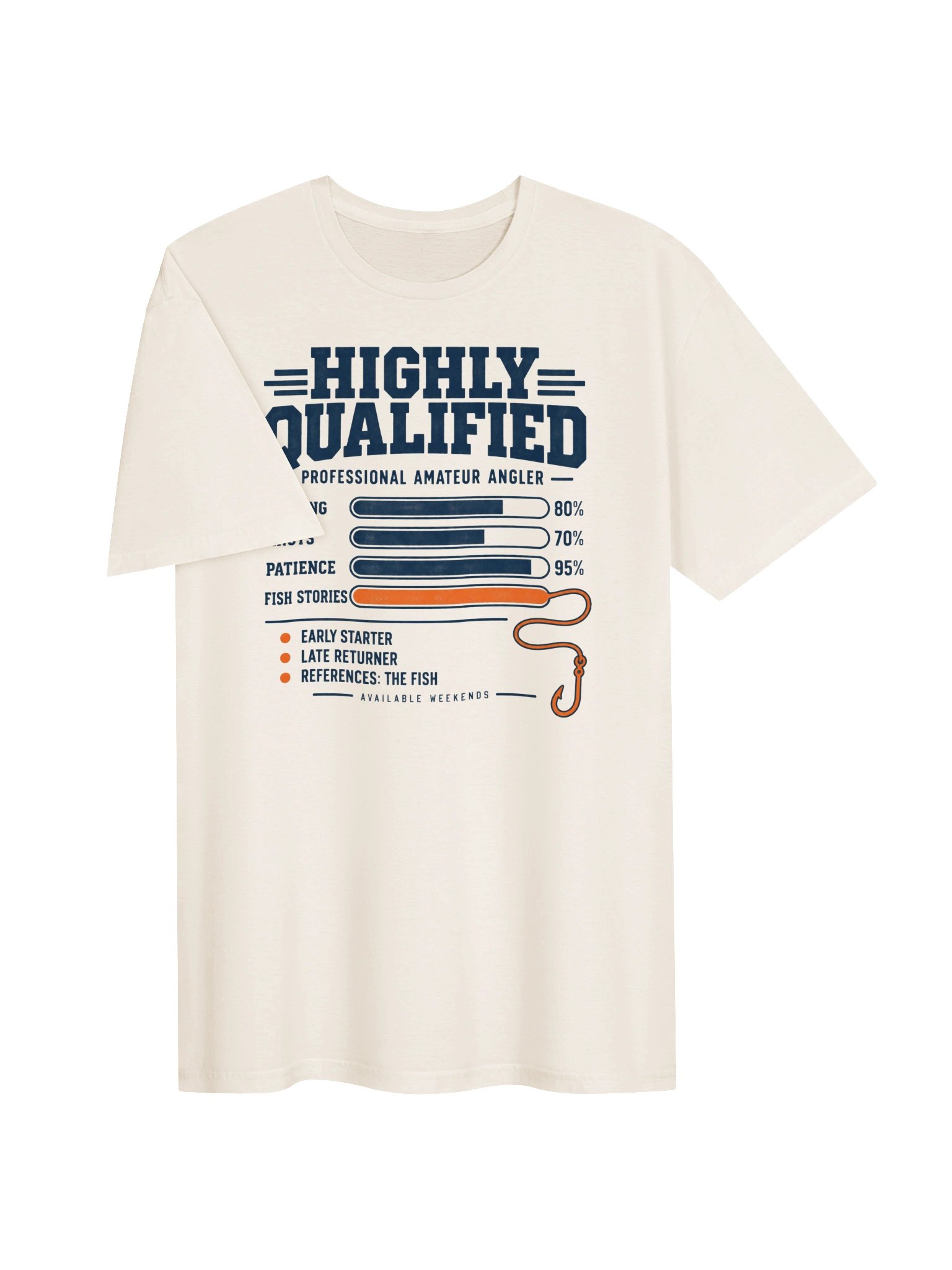 Highly Qualified Angler T-Shirt product image (3)