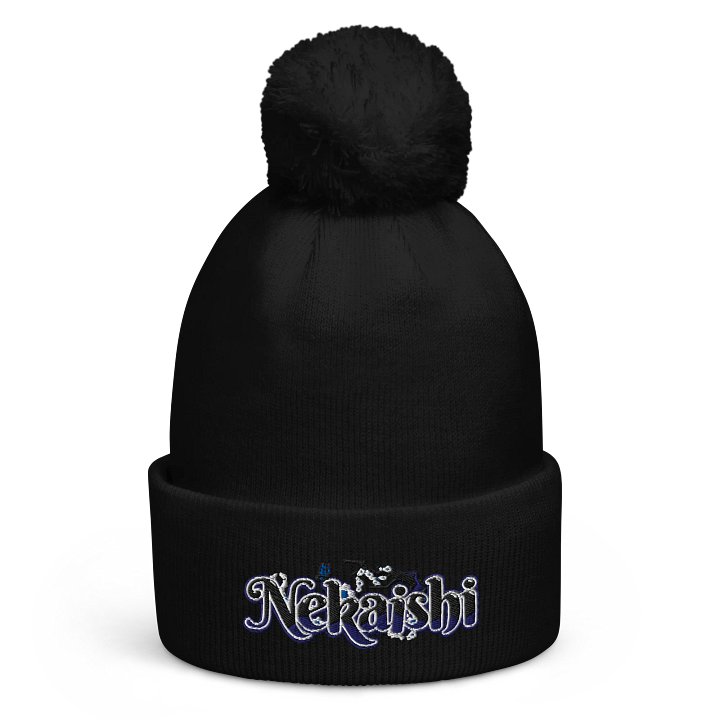 Pom-Pom Beanie - Embroidered | Dark Logo product image (1)