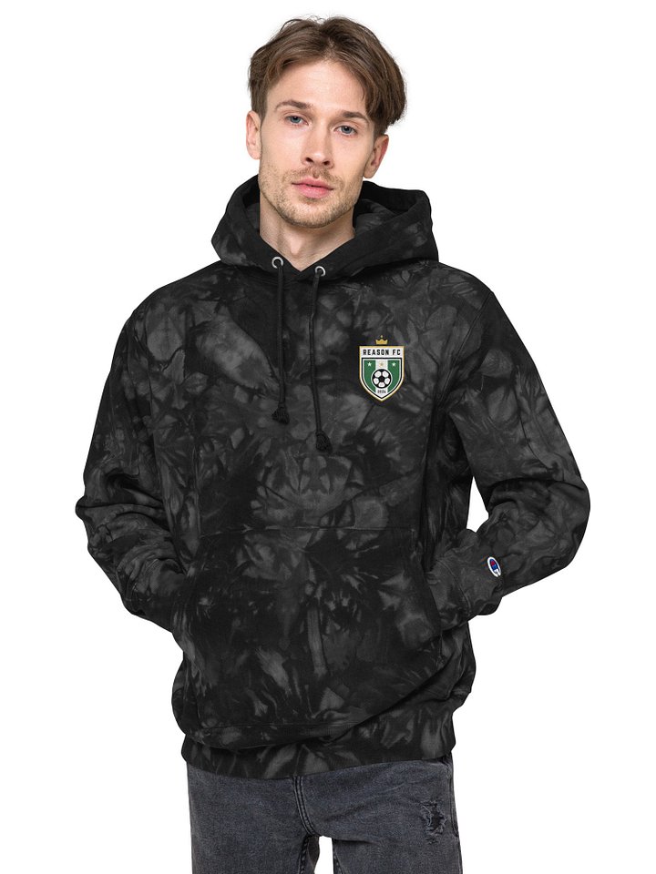 REASON FC Champion Shield Crest Tie-Dye Hoodie product image (1)