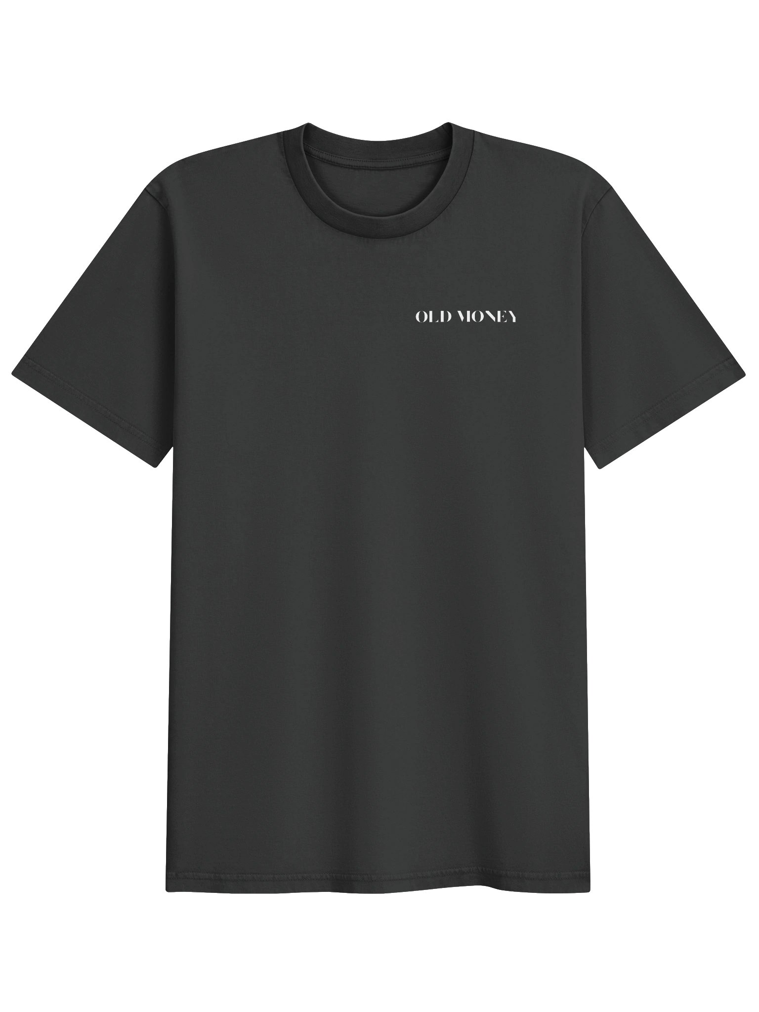 Old Money Tee — Serif Back Print, Heavyweight product image (1)