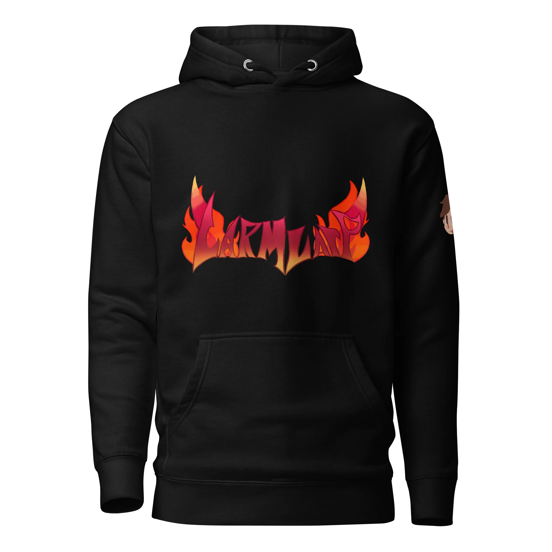 Larm Larp Flame Comic Hoodie product image (1)