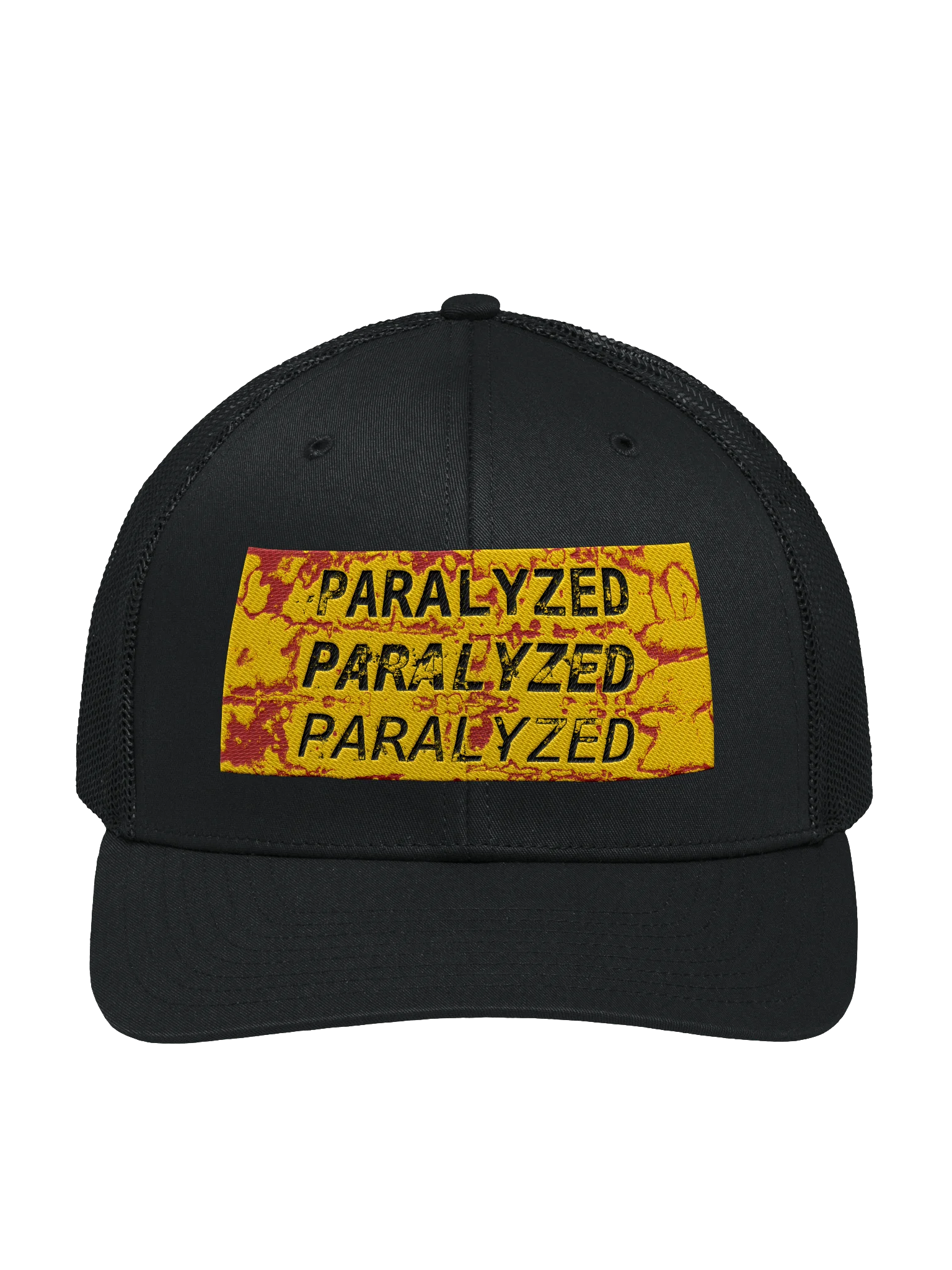 PARALYZED HEAT WAVE TRUCKER HAT product image (1)