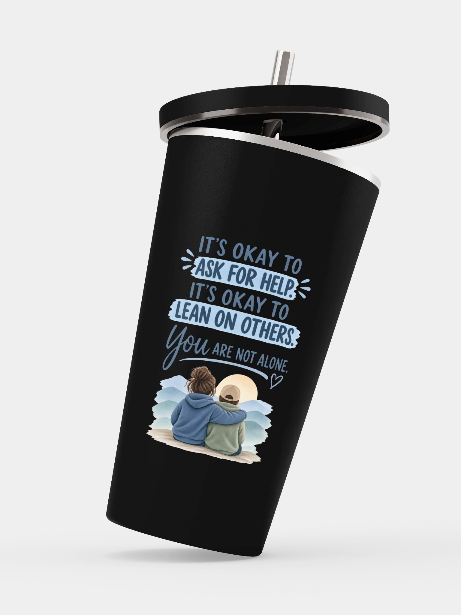 You Don't Have to Carry Every Burden Alone Tumbler product image (4)