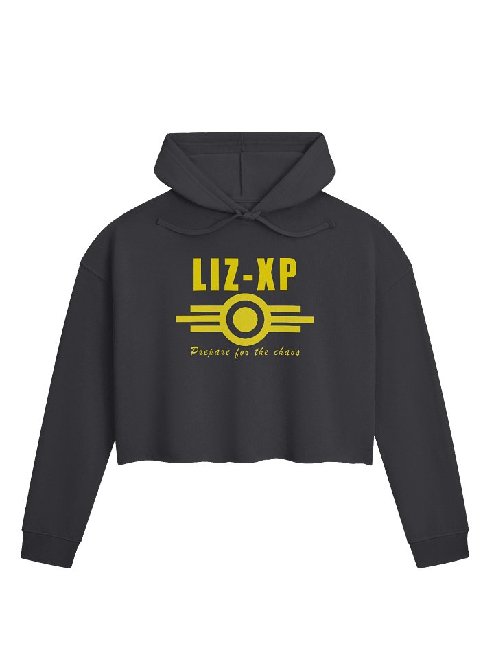 LizXP Fallout Chaos Crop Hoodie (Double Sided) product image (4)