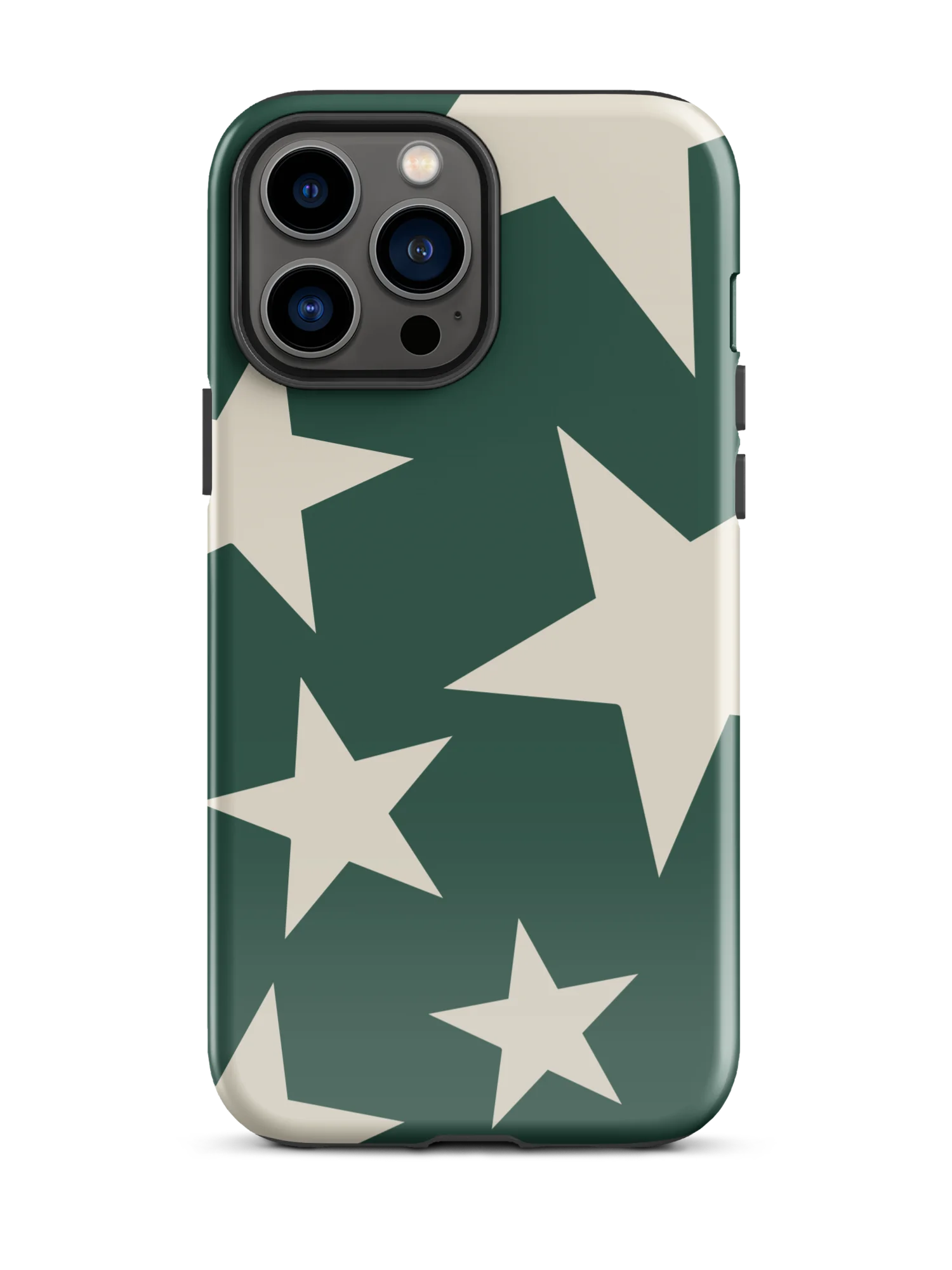 Big Ol' Stars Old Money Green iPhone Case product image (1)