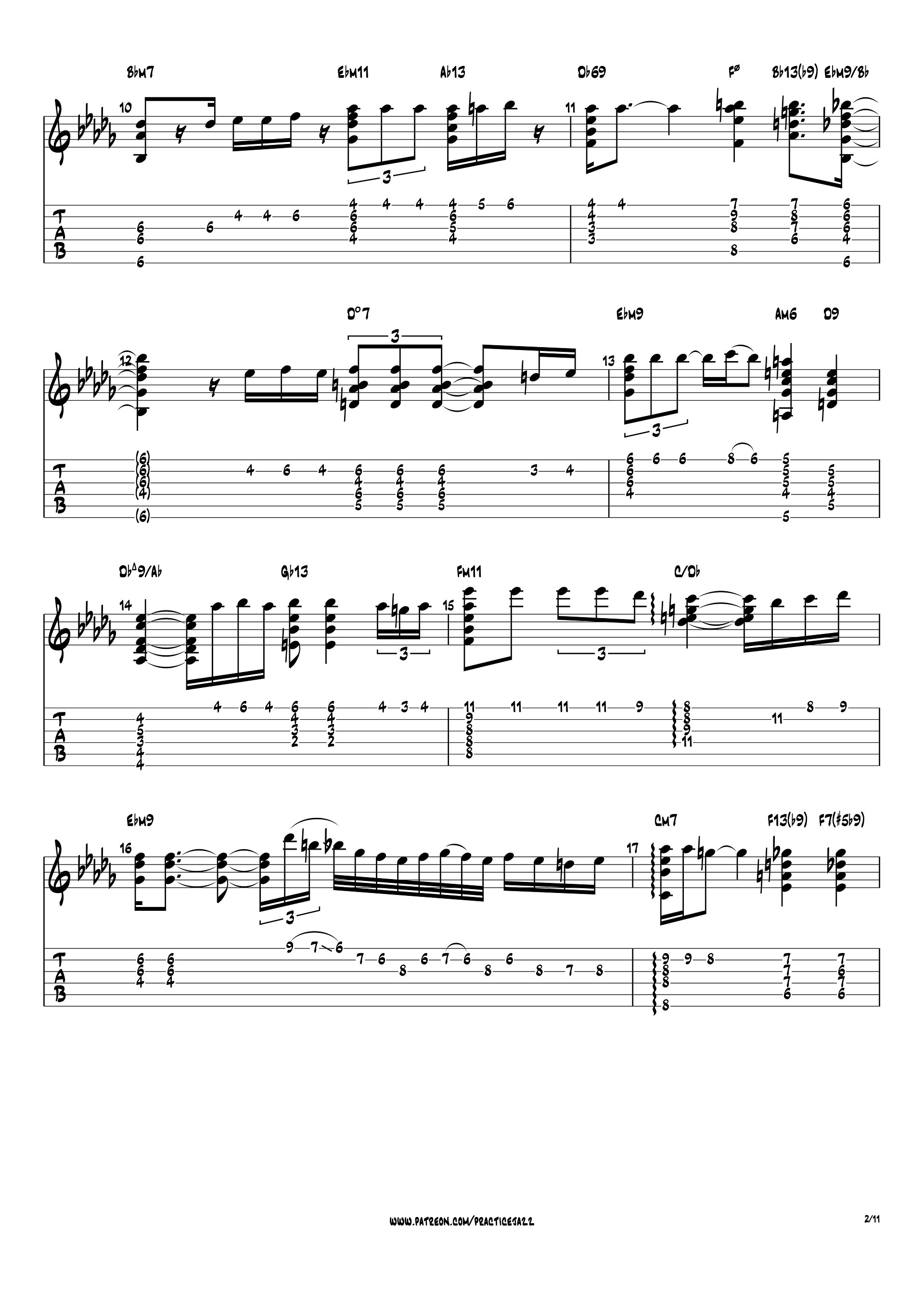 (Transcription GP) Body And Soul - Kenny Burrell 1979, When Lights Are Low product image (3)