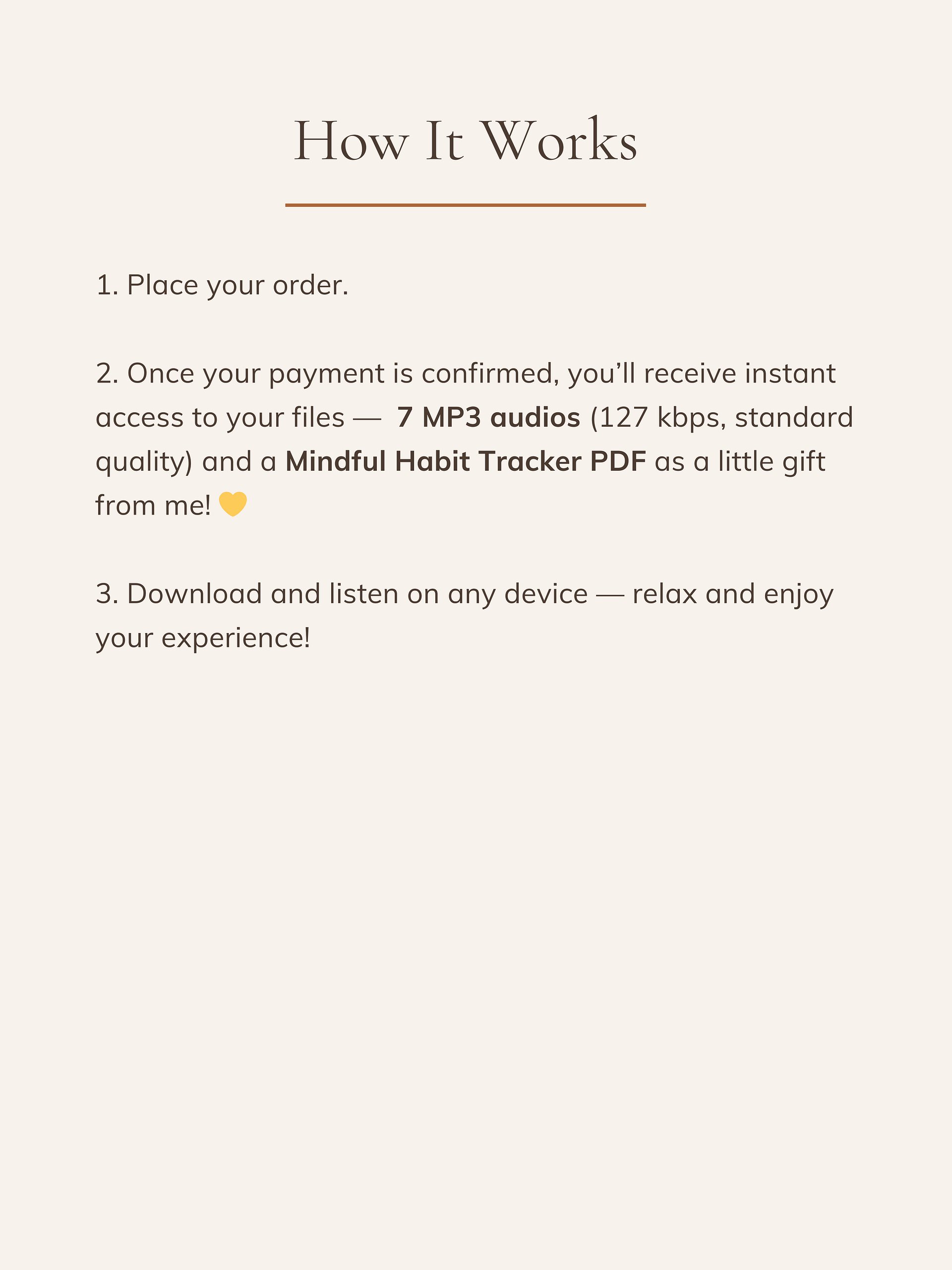 7 Chakra Healing Affirmations Audio Bundle – Balance All Chakras | MP3 Download product image (4)