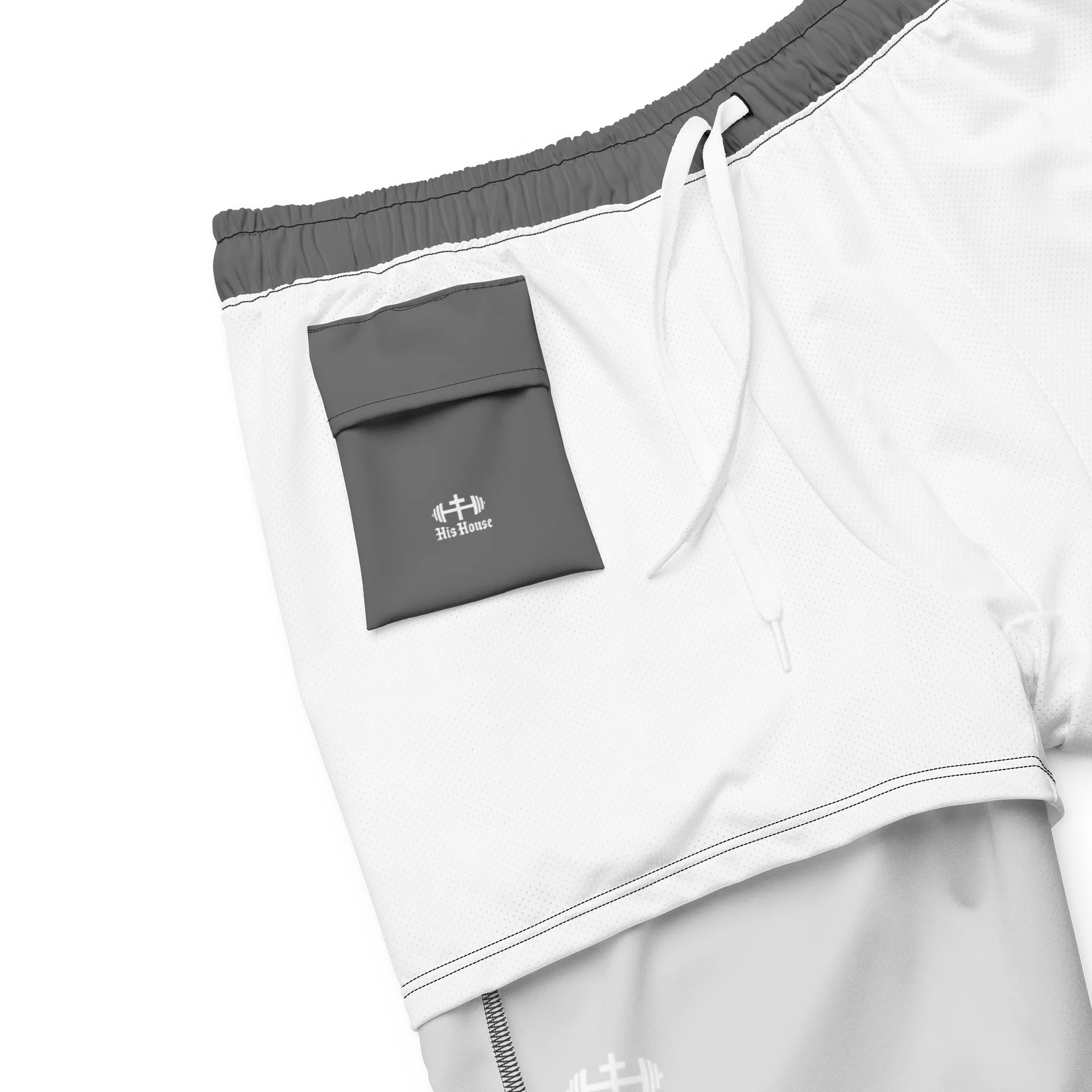 His House Mens Swimsuit - Grey product image (8)
