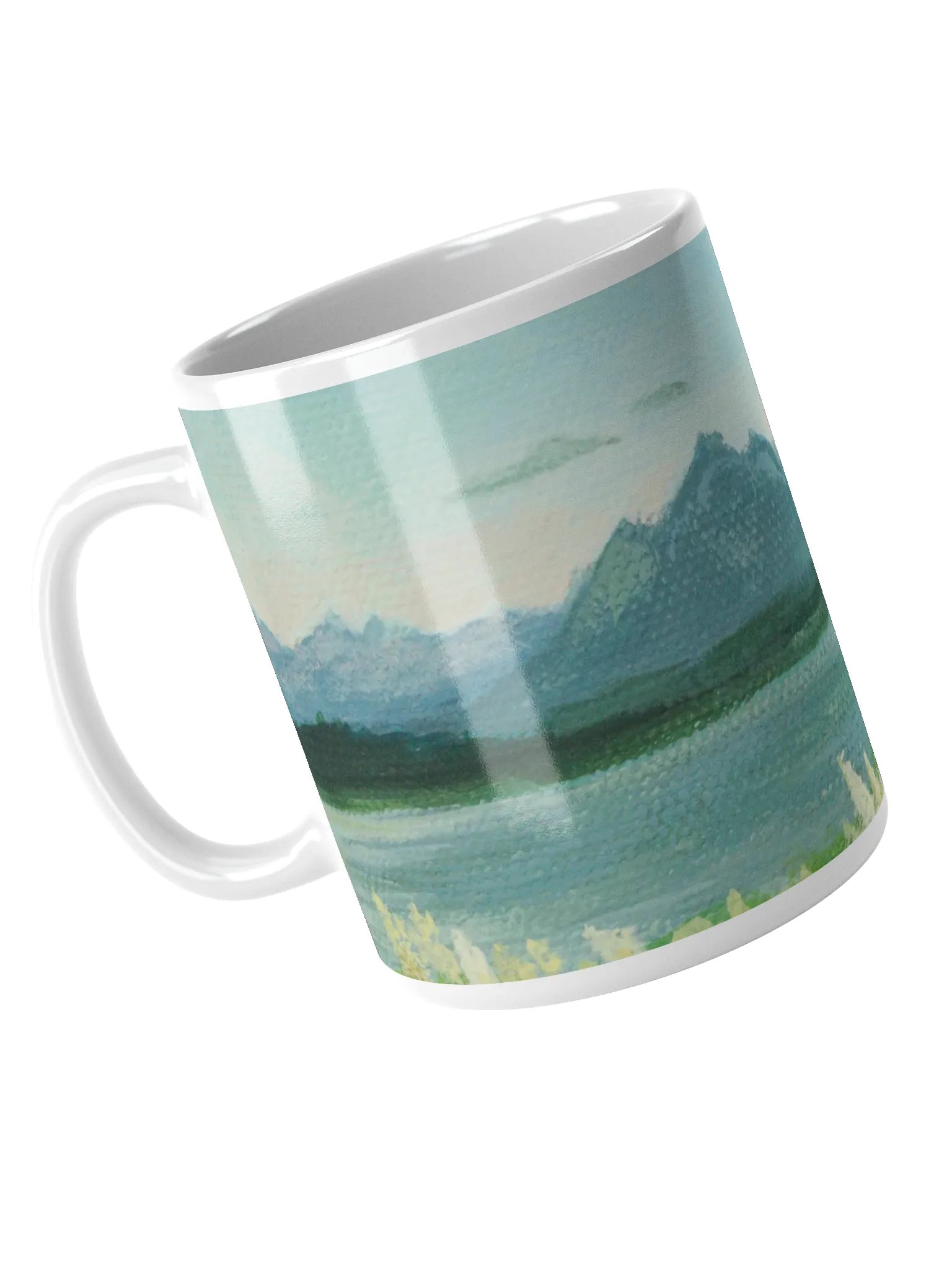 Serene Lakeview Mountain Mug product image (7)