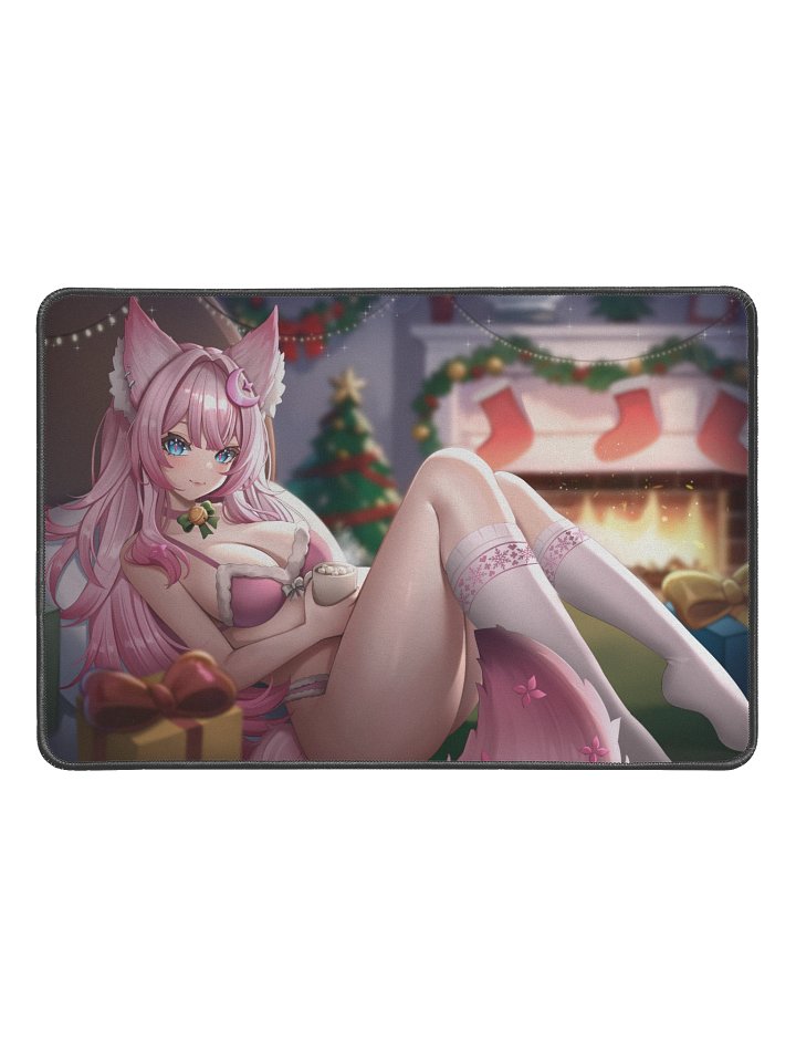 Cozy Christmas Bikini Desk Mat product image (1)