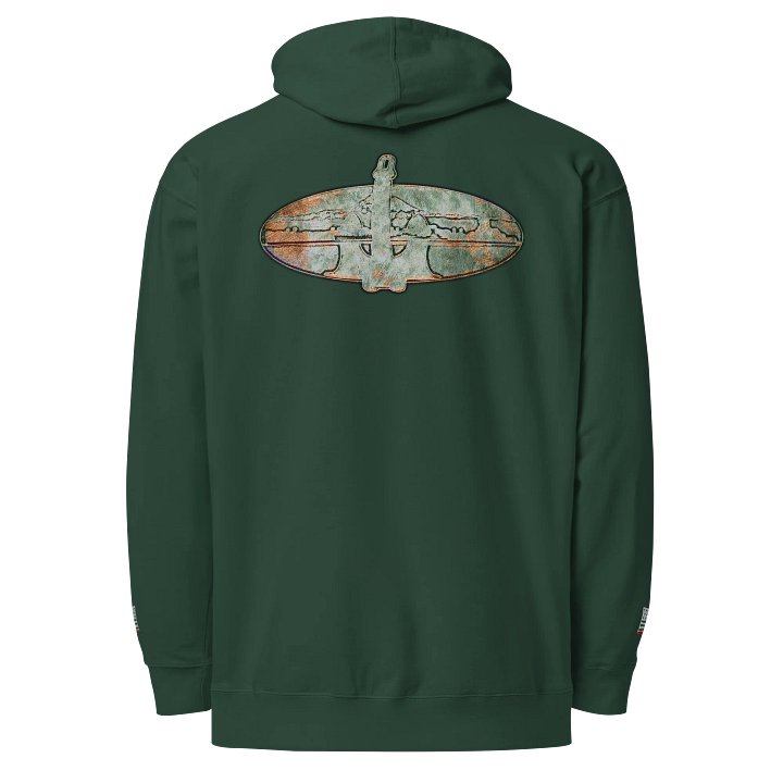 PNW & Rust Anchor – Maritime Heritage | Twin Anchor Apparel Wheelhouse Watch Line product image (1)