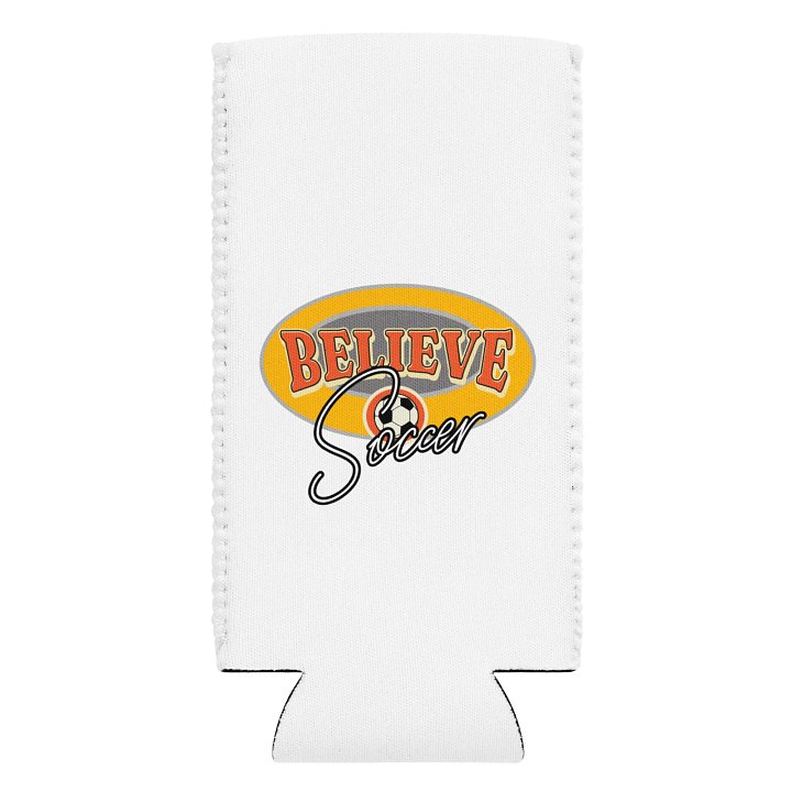 Believe Soccer Coozie Can Cooler product image (1)